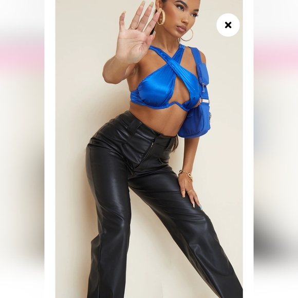 PLT Vegan leather Pants NWT - Picture 8 of 15